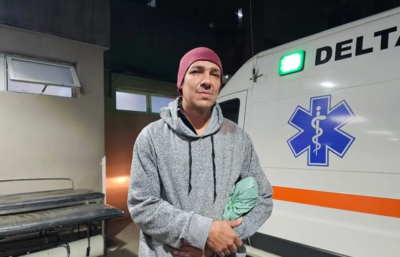 Le dieron el alta al ciclista baleado en una discusión de tránsito en el centro